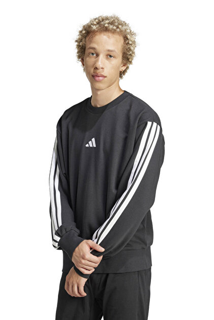 adidas Essentials 3-Stripes French Terry Sweatshirt - Fiyatı