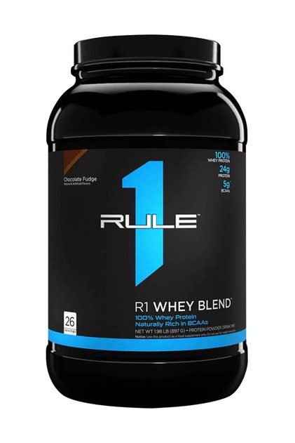 Rule1 American Whey Protein 910 Gr Chocolate Fudge Flavor