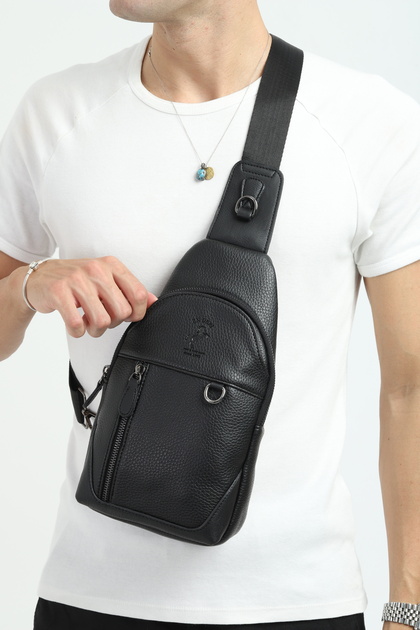 Men's Shoulder Bag Multi-Compartment Practical Men's Crossbody Bag