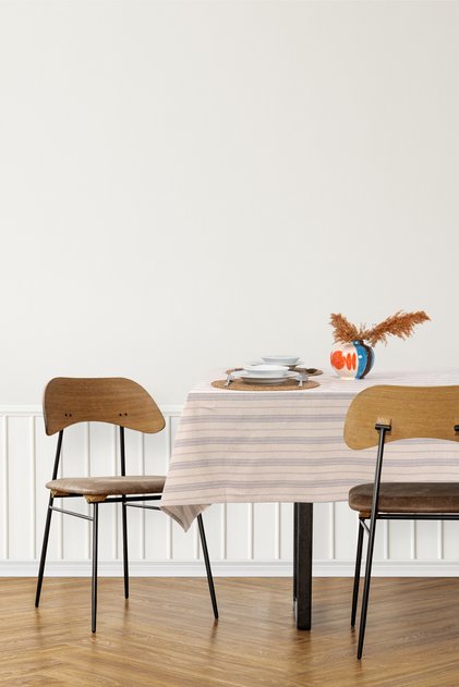Bohemian Cotton Buldan Natural Linen Tablecloth