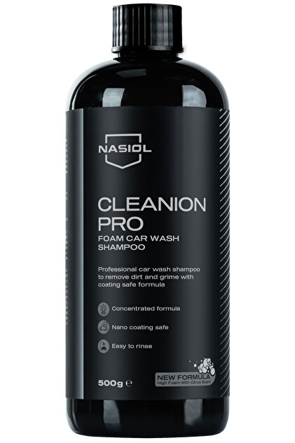 Nasiol Cleanion Pro Yoğun Köpüklü Konsantre Araç Yıkama Şampuanı
