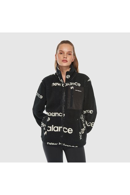 Unc3358 Nb Lifestyle Unisex Sweat Polar Siyah Unisex Ceket