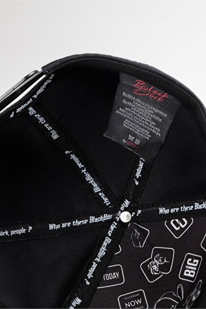 BlackBörk Hip Hop Jobz Logo Black Baseball Cap- Trendyol