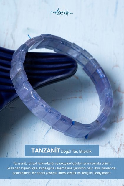 Certified Tanzanite Natural Stone Bracelet