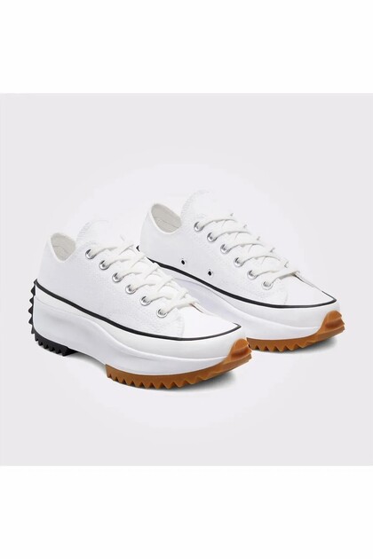 Converse Kadin Beyaz Run Star Hike Canvas Platform Spor & Günlük