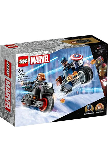 LEGO Super Heroes 76260 Black Widow & Captain America Motorcycles