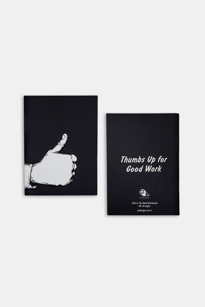 Talk to the Hand Notebooks - Thumbs up