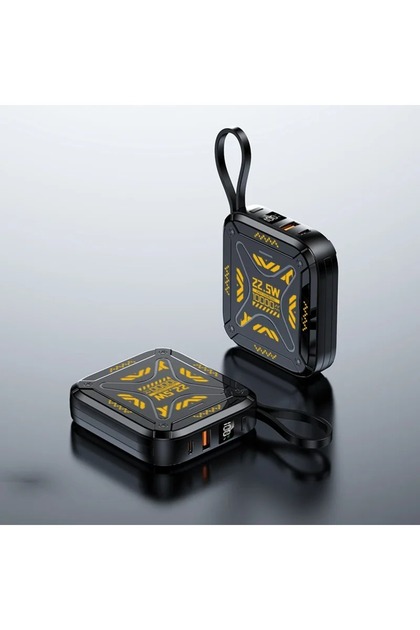 KAZEMTECH 10000 Mah Hızlı Şarj Mini Cep Powerbank 22.5w İos Ve