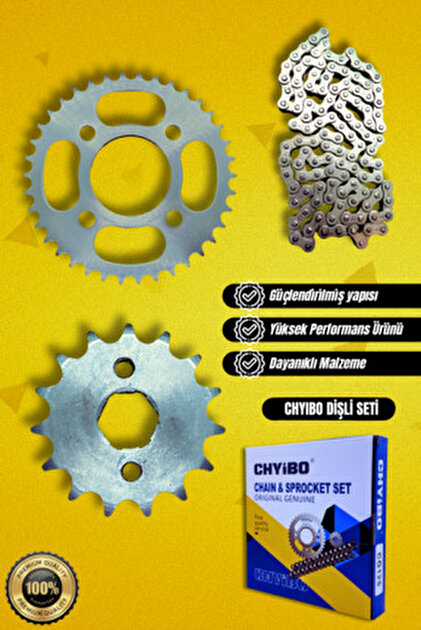 Genel Markalar Cg 125 / 150 Zincir - 428h X128l Mondial Kuba Asya