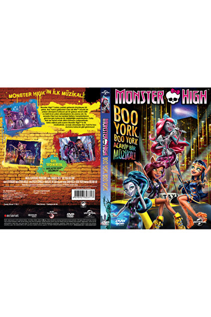 BOØWY DVD Pal Dvd-Monster High: Boo York, Boo York Acayip Bir Müzikal Fiyatı