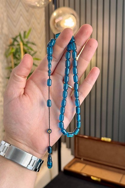Master Erkan Çubukcu System Design Capsule Cut Squeeze Amber Rosary