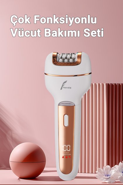 La dolce HIGH POWER HANDY EPILATOR 本体 脱毛 VERYFİT 3 in 1 elektrikli epilatör kadın tıraş makinesi bacak