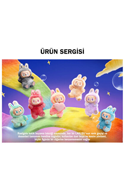 ZUZU ILETISIM Labubu Oyuncak 6 Adet Kutu- Qr kodlu süpriz
