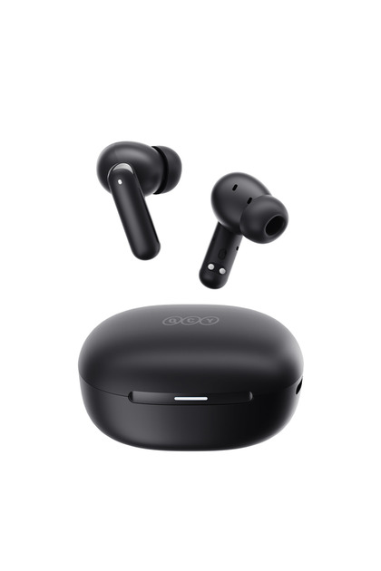 Melobuds N30 - Προσαρμοζόμενο Bluetooth, Μαύρα ακουστικά διπλής συσκευής με 4 μικρόφωνα
