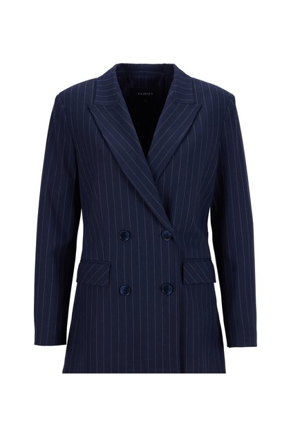 Lacivert - Gri Kadın Blazer F5WL-CKT0057