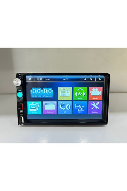 Navicars TEK DİN 7 İNÇ DABIL TEYP USB BT EKRAN YANSITMA KAMERA