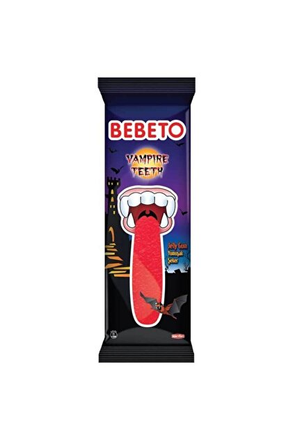 BEBETO Vampire Teeth Yumuşak Şeker 20 gr X 24 Adet - Fiyatı, Yorumları