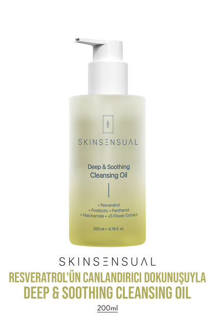 Deep & Soothing Cleansing Oil | Resveratrol’ün Dokunuşuyla Cilt Temizliğinde Yenilik