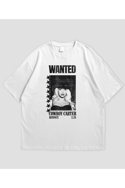Adrift Beyonce - Unisex Oversize T-shirt with Cowboy Carter Design
