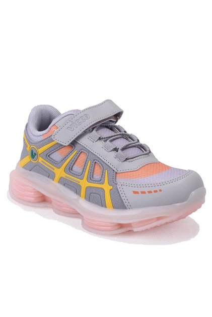 Kontra 346F25K249 Gray Orthopedic Girl's Sports Shoes