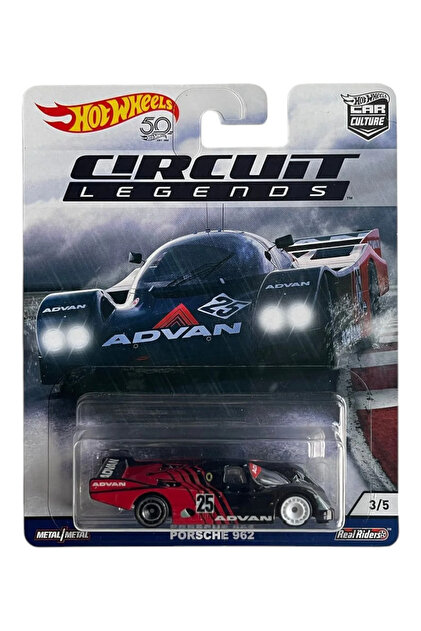 HOT WHEELS premium porsche 962 model araba diecast metal araç