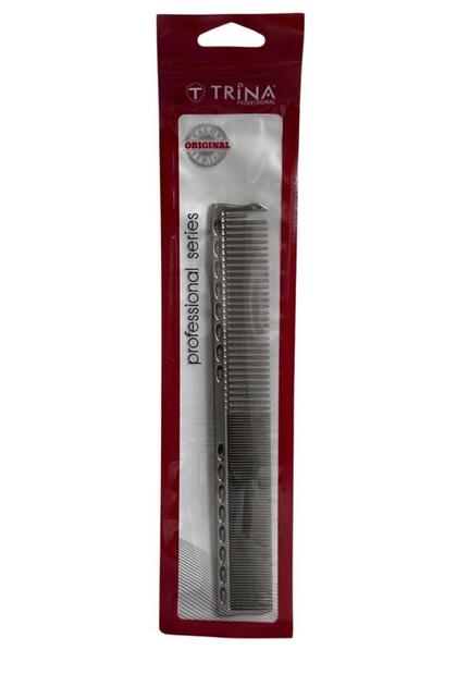 Aluminum Hair Comb Premium 19.5 cm Silver Color