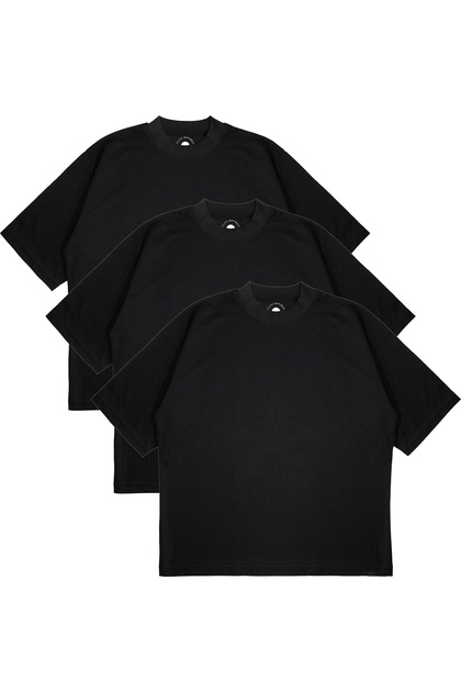 Unisex Oversize Unprinted Basic Premium Boxy Fit Thick Fabric T-Shirt