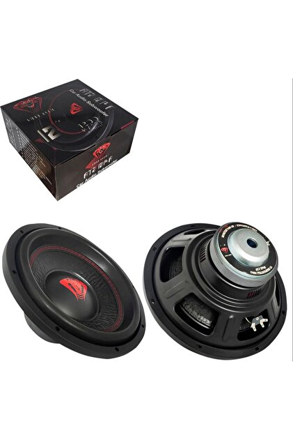 GrassRoots 　Viper patili tasarım VİPER 1214A Oto Bass Subwoofer 30cm 1200 Watt 1