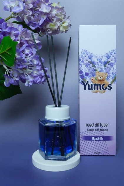 YUMOS Odorizant camera cu betisoare HYACINTH, 120 ml, Aroma de Frezie