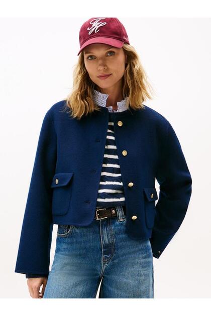DF WOOL BLEND REG LADY JACKET