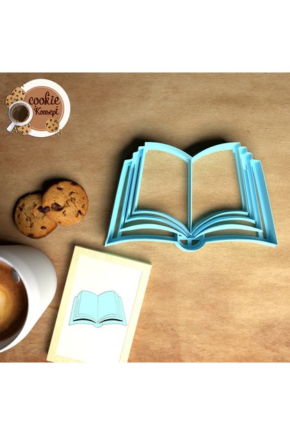 School & Teachers' Day Mold Set Notebook # 3 – Cookie, Dough, and Clay Compatible