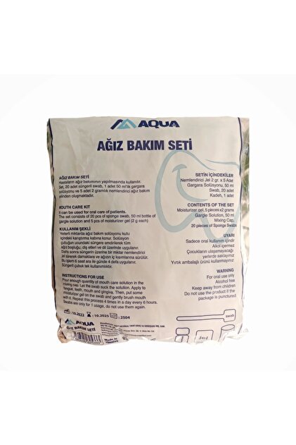 Aqua Ağız Bakım Seti 20'li Poşet Seti - Fiyatı, Yorumları