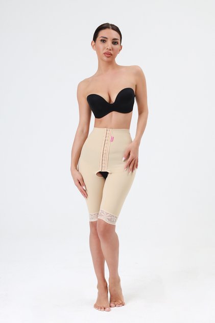 CORSET POSTOPERATIV PENTRU LIPOASPIRAȚIE DE LA TĂLA LA GENUNI