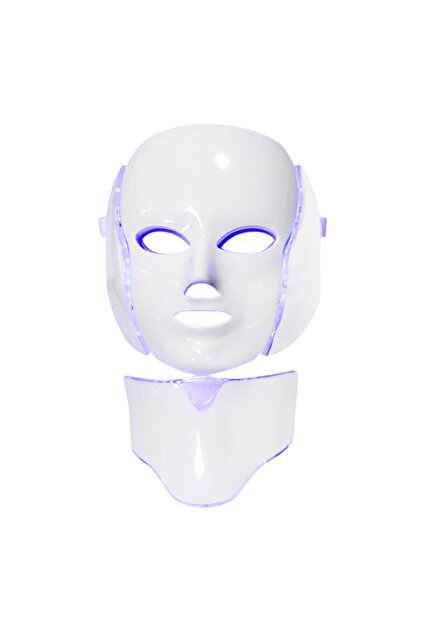 Masca LED Cosmetica Tratament Fotoni Fata si Gat, Neo™ Beauty, Anti-imbatranire, Anti-Acnee, Funct