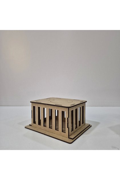 Anıtkabir Wooden Painting Set | Historical Event Product for Children | Mdf Painting Workshop (Unassembled)