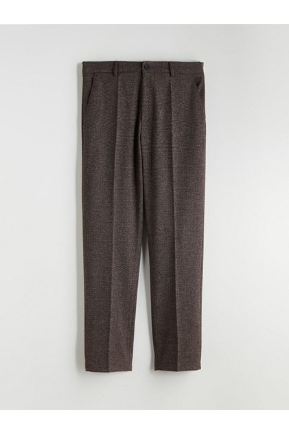 Timeless Clothing & Timeless Choices Standardfit Checkered Embroidered Men's Trousers