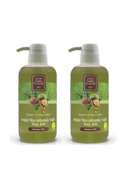 Natural Macadamia Oil Shower Gel 600 ml X 2