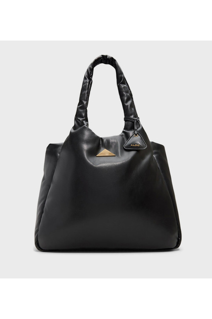 Black Women'S Ppuffcarryy Satchel Bag