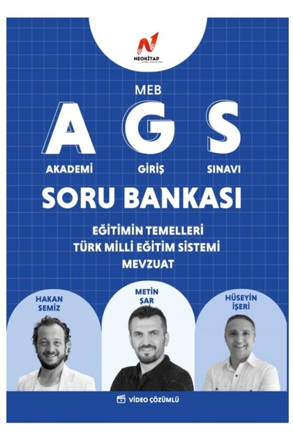 Neo Kitap 2025 MEB AGS Eğitimin Temelleri Türk Eğitim Sistemi