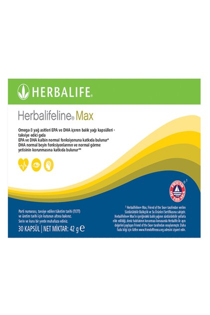 Herbalifeline Max 30 kapsül Omega