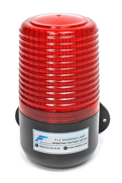 Vinç Ikaz Sireni Sesli Ve Işıklı 220 Volt, Ikaz Lambası