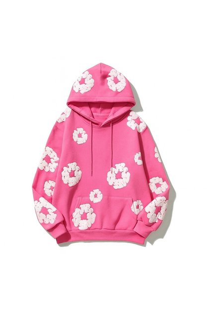 Hanorac unisex cu 3 fire cu imprimeu în relief | Confortabil pentru utilizare zilnică, de înaltă calitate și stil modern și elegant