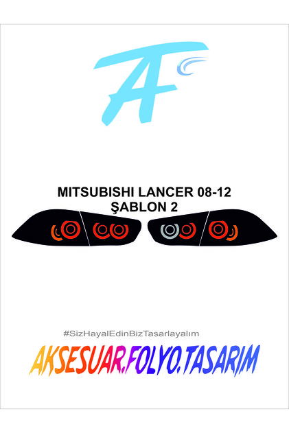 Mitsubishi Lancer 08-12 Stop Foil