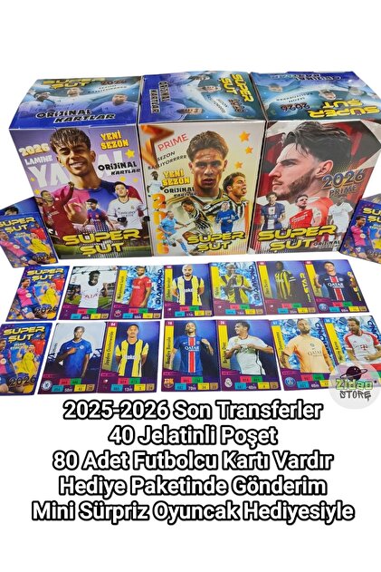 SUPER JUNIOR ロッテ スターアベニュー トレカ Emrah Gültekin Süper Şut 2026 Yeni Sezon Futbolcu Kartları 40