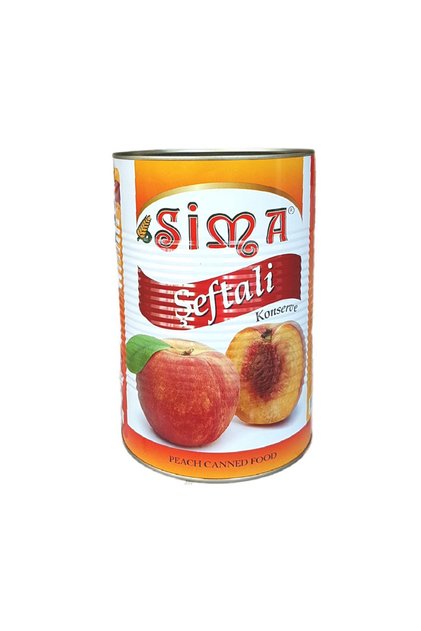 Çekirdeksiz ve Kabuksuz Şeftali Konservesi 4000 g