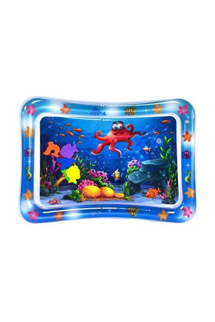 Сензорен воден матрак за бебета, Marine World, Многоцветен, 65x50x7 см, + 0 месеца