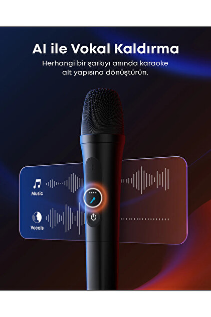 Anker Soundcore Rave 3S 200W AI Karaoke Bluetooth Hoparlör Party