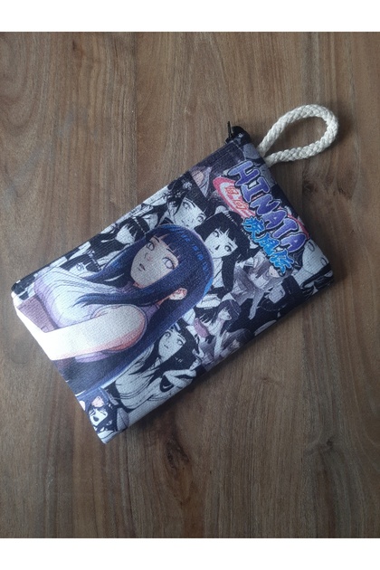 Owl Bag Naruto Hinata Patterned Pen Holder - Wallet
