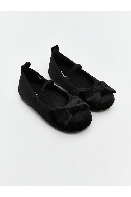 Esvab • Modern & Distinctive Bow Detail Baby Girl Ballerina Shoes