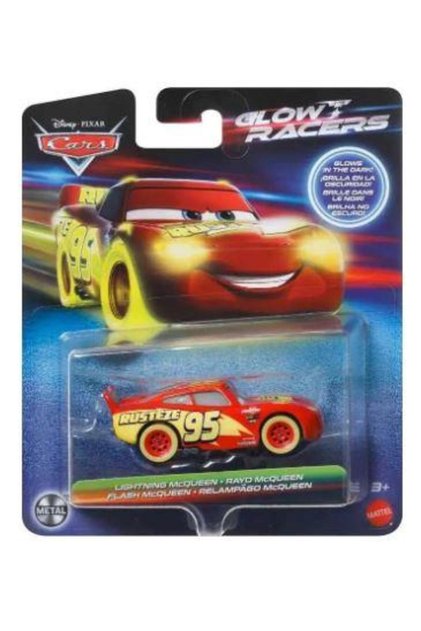 Glow Racers Lightning Mcqueen Hpg76 Hpg77